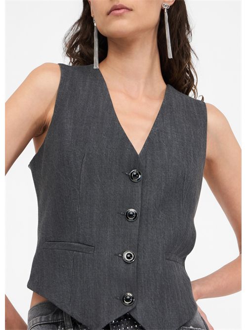 Gilet in denim LIU JO | UF5226D0266/87457